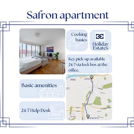 Sunny Safron Apartment Prague Ngoại thất bức ảnh