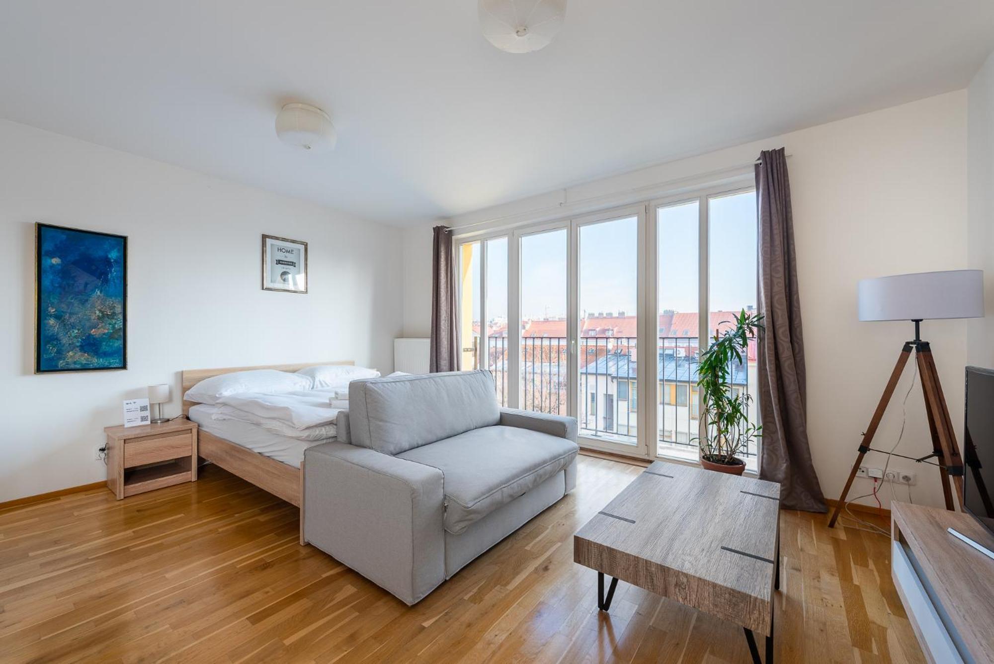 Sunny Safron Apartment Prague Ngoại thất bức ảnh